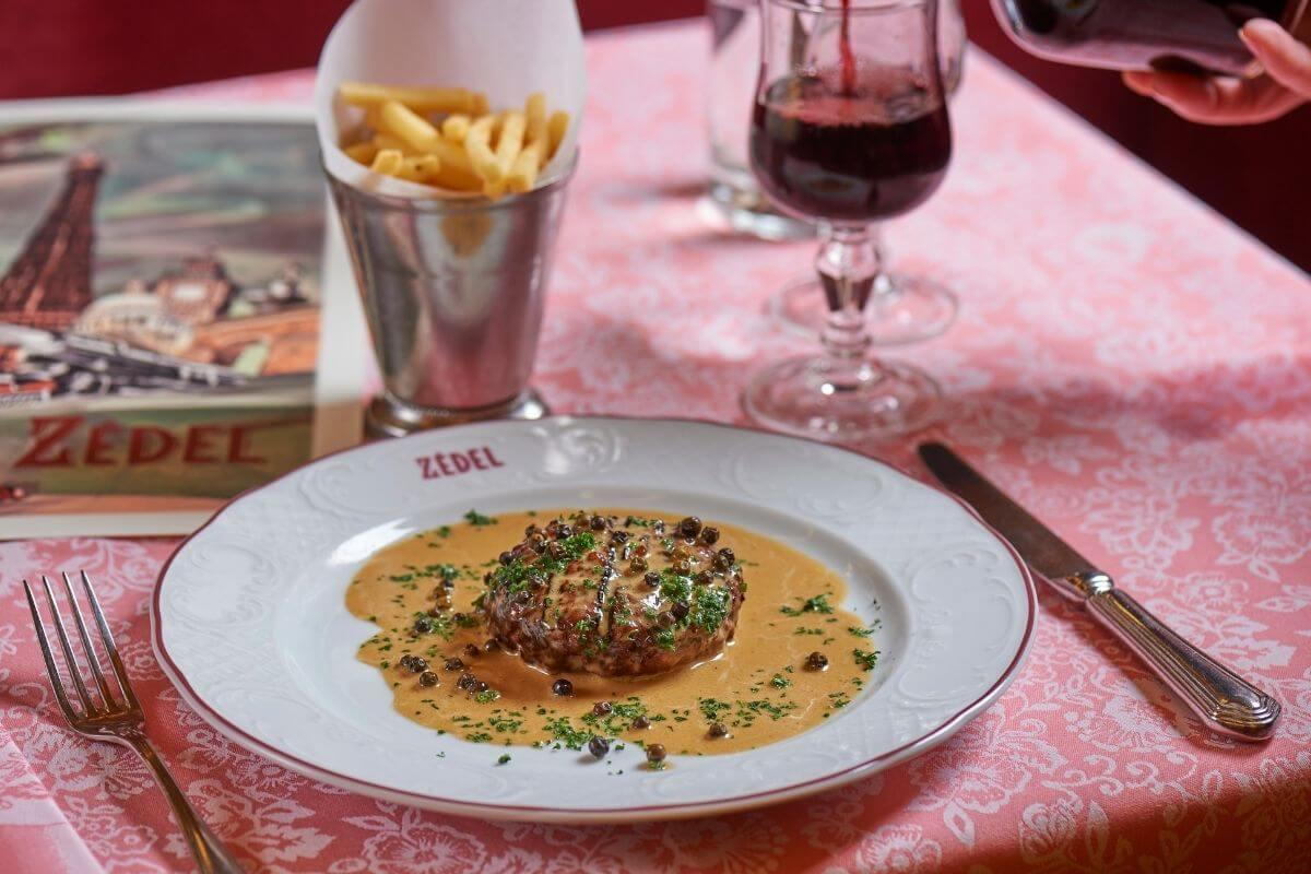 Dinner at Zedel, Piccadilly - Chopped Steak