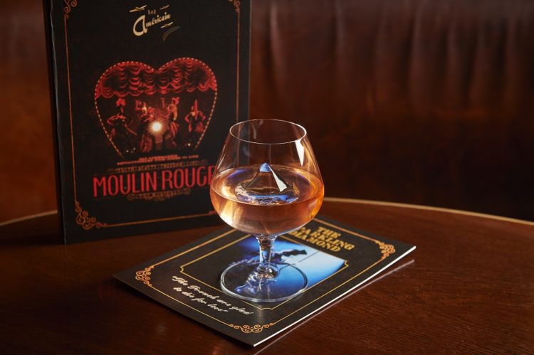 Moulin Rouge Cocktails at Bar Americain - Sparkling Diamond